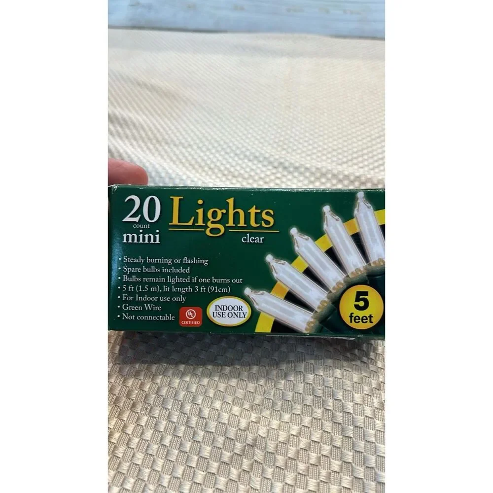 Lot of 3 All new Mini Christmas Lights